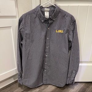 LSU button down